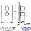 Grohe 19568000 Mixer Spare Diagram