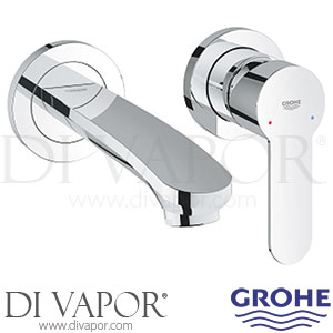 Grohe 19571002 Eurostyle Cosmopolitan Two-Hole Basin Mixer S-Size Spare Parts