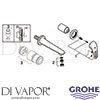 Grohe 19571LS3 Mixer Spare Tech Diagram