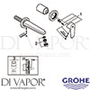 Grohe 19573002 Mixer Spare Diagram
