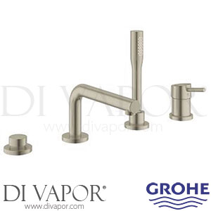 Grohe 19576EN2 Concetto Brushed Nickel Four-Hole Single-Lever Bath Combination Spare Parts