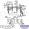 Grohe 19577001 Spare Diagram