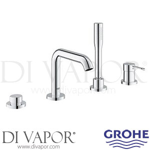 Grohe 19578001 Essence Four-Hole Single-Lever Bath Combination Spare Parts