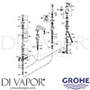 Grohe 19579000 Spare Tech Diagram