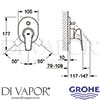 Grohe 19584000 Mixer Spare Diagram
