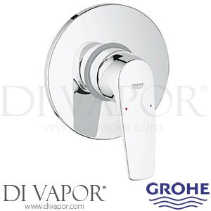 Grohe 19585000 BauFlow Single-Lever Shower Mixer Spare Parts