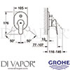 Grohe 19586000 Mixer Spare Diagram