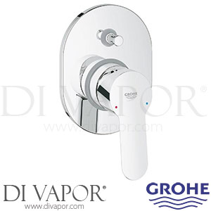 Grohe 19586000 BauEdge Single Lever Bath Mixer Spare Parts