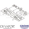 Grohe 19589000 Mixer Spare Tech Diagram
