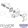 Grohe 19591000 Spare Tech Diagram