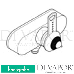 Hansgrohe 19600400 AXOR 1901 Single Lever Shower Mixer for Exposed Fitting 01/98 - 11/03 Spare Parts