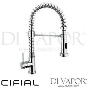 Cifial 1960078 Techno K9 Double Spray Kitchen Tap Spare Parts