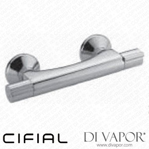 Cifial 1961009 Thermostatic Exposed Shower Mixer Spare Parts