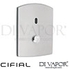 Cifial Infrared Built-In WM Electronic Flowmeter Button 9V Spare Parts