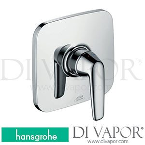 Hansgrohe 19621000 AXOR Bouroullec Single Lever Shower Mixer for Concealed Installation 01/17 - 09/19 Spare Parts
