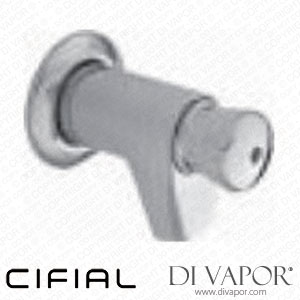 Cifial 1963002-625 Tempo 1 Automatic Pillar Wall Tap Blue Handle Spare Parts