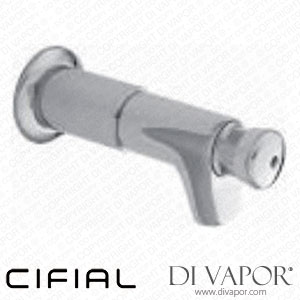 Cifial 1963004-625 Tempo 1 Automatic Pillar Wall Tap Blue Handle Spare Parts