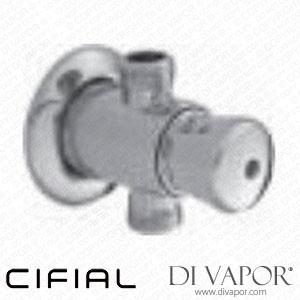 Cifial 1963008-625 Tempo 1 Urinal Automatic Wall Tap 2 Exits Spare Parts