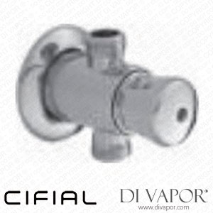 Cifial 1963010-625 Tempo 1 Shower Automatic Wall Tap 2 Exits Spare Parts