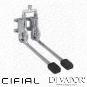 Cifial 1963029-625 Automatic Tap with Double Pedal Spare Parts