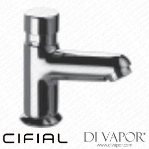 Cifial 1963041-625 Tempo 2 Automatic Pillar Tap Spare Parts