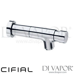 Cifial 1963043-625 Timed Wall-Mounted Timed Washbasin Tap 1F Spare Parts