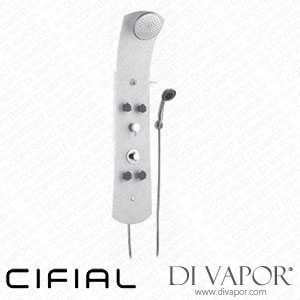 Cifial 1964009 Glass Shower Panel Spare Parts
