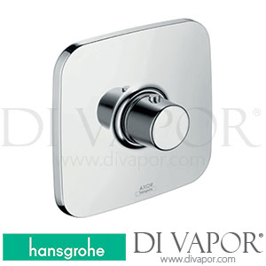 Hansgrohe 19700000 AXOR Bouroullec Thermostatic Mixer 43 L/Min for Concealed Installation 10/10 - 12/17 Spare Parts