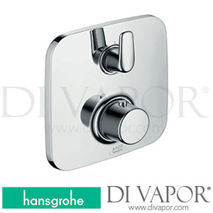 Hansgrohe 19706000 AXOR Bouroullec Thermostatic Mixer for Concealed Installation with Shut-Off/ Diverter Valve 10/10 - 12/17 Spare Parts