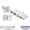 Grohe 19707000 Spare Tech Diagram