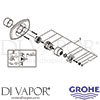 Grohe 19707EN0 Spare Tech Diagram
