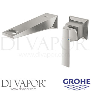 Grohe 19781A00 Allure Brilliant Two Hole Basin Mixer Graphite Tap Spare Parts