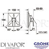 Grohe 19785AL0 Mixer Spare Diagram