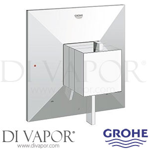 Grohe 19786000 Allure Brilliant Dual Function Pressure Balance Trim w/ Control Module Spare Parts