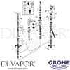 Grohe 19787000 Spare Tech Diagram