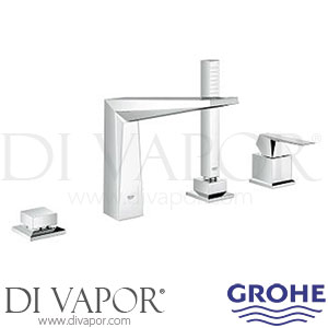 Grohe 19787001 Allure Brilliant Four-Hole Single-Lever Bath Combination Spare Parts