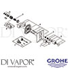 Grohe 19792000 Spare Tech Diagram