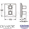 Grohe 19792DA0 Spare Diagram