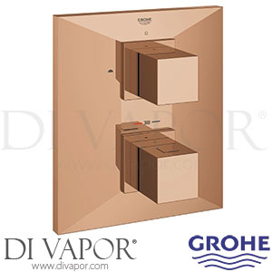 Grohe 19792DA0 Allure Brilliant Thermostat with Integrated 2-Way Diverter Shower Spare Parts