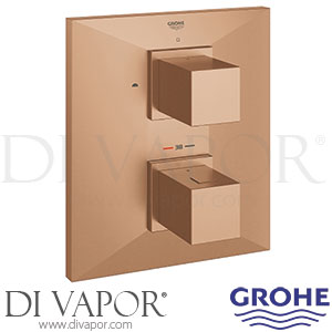 Grohe 19792DL0 Allure Brilliant Thermostat with Integrated 2-Way Diverter Shower Spare Parts