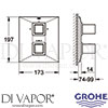 Grohe 19792GL0 Spare Diagram