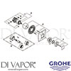 Grohe 19793000 Spare Tech Diagram