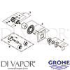 Grohe 19794000 Spare Tech Diagram