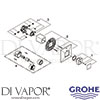 Grohe 19795000 Spare Tech Diagram