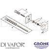Grohe 19796AL0 Spare Tech Diagram