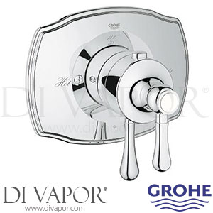 Grohe 19822000 Grohflex 2000 Single Function Thermostatic Trim with Control Module Spare Parts