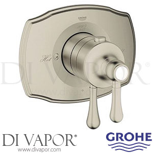 Grohe 19822EN0 Grohflex 2000 Single Function Thermostatic Trim with Control Module Spare Parts