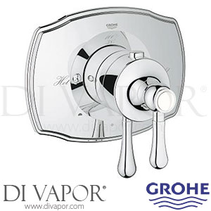 Grohe 19825000 Grohflex 2000 Dual Function Thermostatic Trim with Control Module Spare Parts
