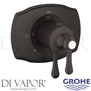 Grohe 19825ZB0 Grohflex 2000 Dual Function Thermostatic Trim with Control Module Spare Parts