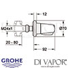 Grohe Chiara Concealed Valve Exposed Part Dimensions